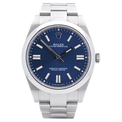 rolex rechteckiges blaues zifferblatt|rolex aus edelstahl.